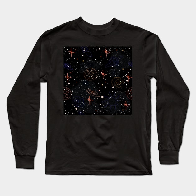 We are stardust Long Sleeve T-Shirt by KristinaStellar 